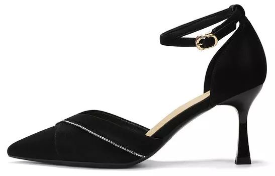 Туфли женские на высоком каблуке Oms, бежевый