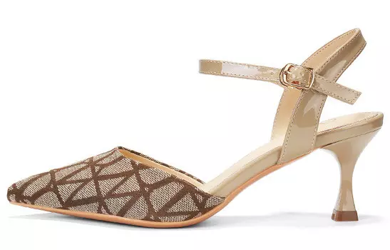 Туфли женские на высоком каблуке Oms, цвет Champagne