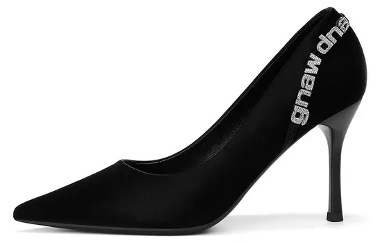 Туфли женские на высоком каблуке Oms, цвет Dark Coffee