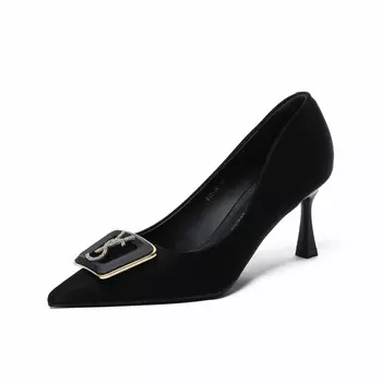 Туфли женские на высоком каблуке Pinweishidu, белый