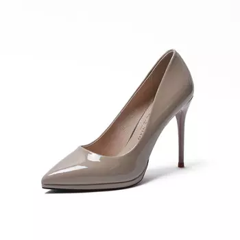 Туфли женские на высоком каблуке Pinweishidu, черный