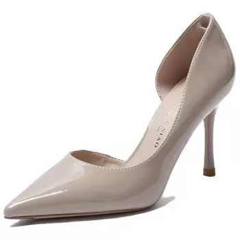 Туфли женские на высоком каблуке Pinweishidu, цвет Nude