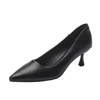 Туфли женские на высоком каблуке Pounise, черный