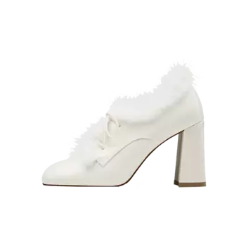 Туфли женские на высоком каблуке Princess & Isabel, кремовый