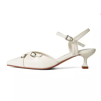 Туфли женские на высоком каблуке Pt'Son, серебряный