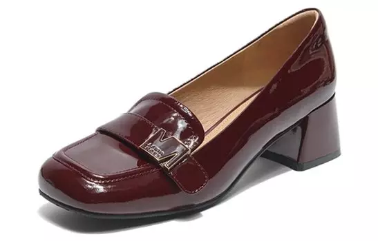 Туфли женские на высоком каблуке Pt'Son, коричневый