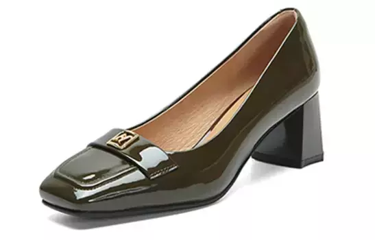 Туфли женские на высоком каблуке Pt'Son, коричневый