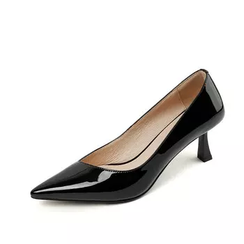 Туфли женские на высоком каблуке Pvaj, цвет Burgundy