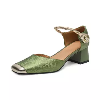 Туфли женские на высоком каблуке Pwpj, черный