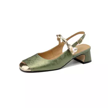 Туфли женские на высоком каблуке Pwpj, черный