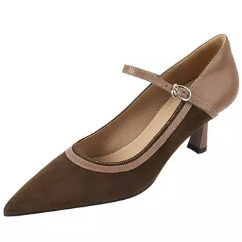 Туфли женские на высоком каблуке Pwpj, цвет Apricot