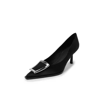 Туфли женские на высоком каблуке Pwpj, серый