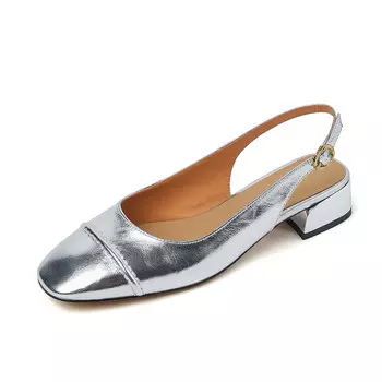 Туфли женские на высоком каблуке Pwpj, темно-коричневый