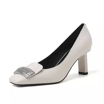 Туфли женские на высоком каблуке Qiaoliner, черный