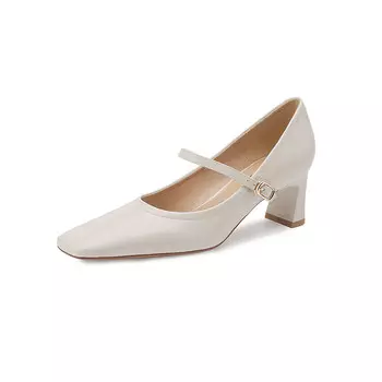 Туфли женские на высоком каблуке Quicheshoes, коричневый