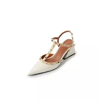 Туфли женские на высоком каблуке Raphael Sona, цвет Burgundy