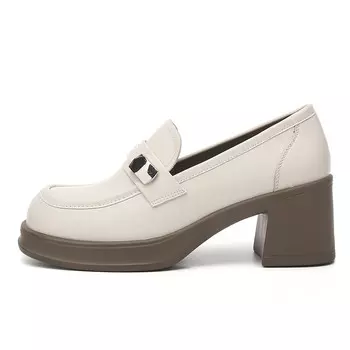 Туфли женские на высоком каблуке Rich Birds, бежевый