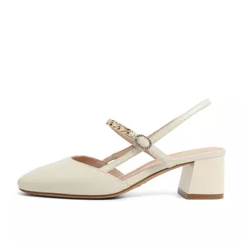 Туфли женские на высоком каблуке Senda, черный