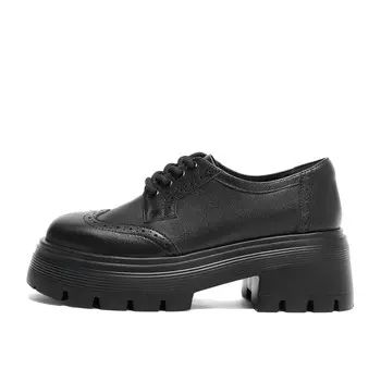 Туфли женские на высоком каблуке Senda, черный/белый