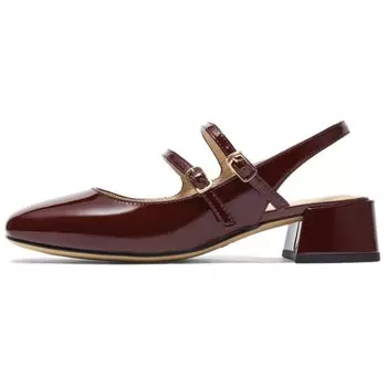 Туфли женские на высоком каблуке Senda, золотой