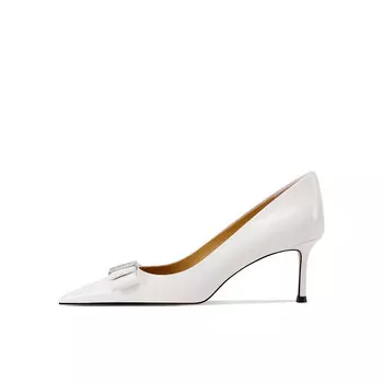 Туфли женские на высоком каблуке Shesrim, белый
