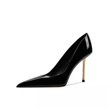 Туфли женские на высоком каблуке Shesrim, черный