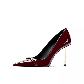 Туфли женские на высоком каблуке Shesrim, черный