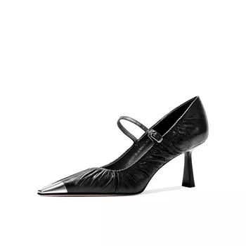 Туфли женские на высоком каблуке Shesrim, цвет Dark Coffee