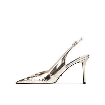 Туфли женские на высоком каблуке Shesrim, серебряный