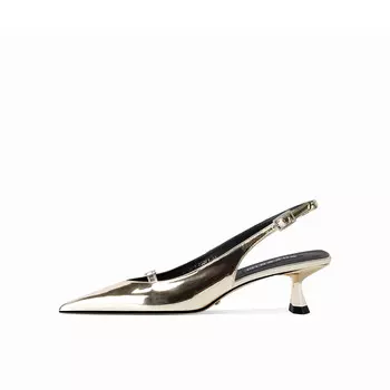 Туфли женские на высоком каблуке Shesrim, золотой