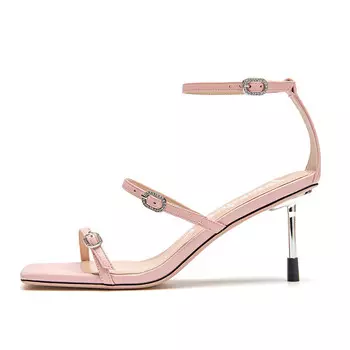 Туфли женские на высоком каблуке Shoeszooo, розовый