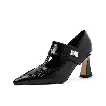 Туфли женские на высоком каблуке Sifeiro, черный