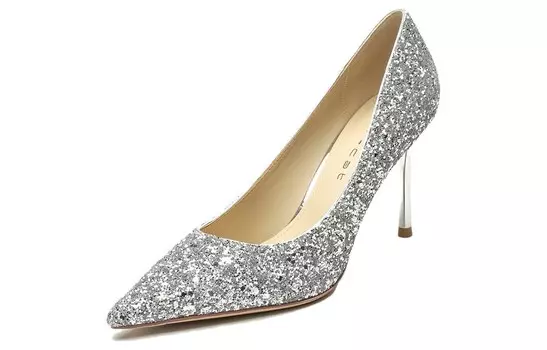 Туфли женские на высоком каблуке Smdxdms, цвет Gold8cm