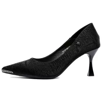 Туфли женские на высоком каблуке Spider King, черный