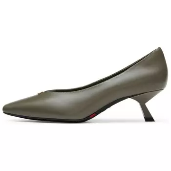 Туфли женские на высоком каблуке Staccato, зеленый