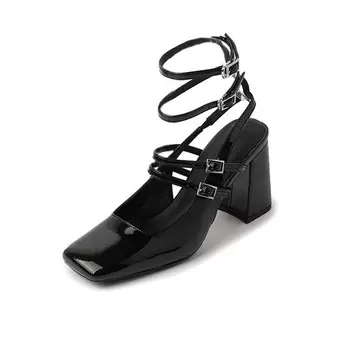 Туфли женские на высоком каблуке Starro, черный