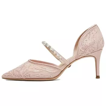 Туфли женские на высоком каблуке Tata, розовый