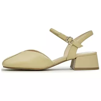 Туфли женские на высоком каблуке Teenmix, бежевый