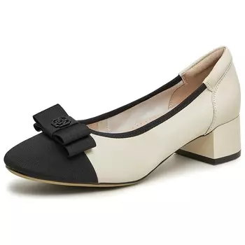 Туфли женские на высоком каблуке Teenmix, цвет Apricot