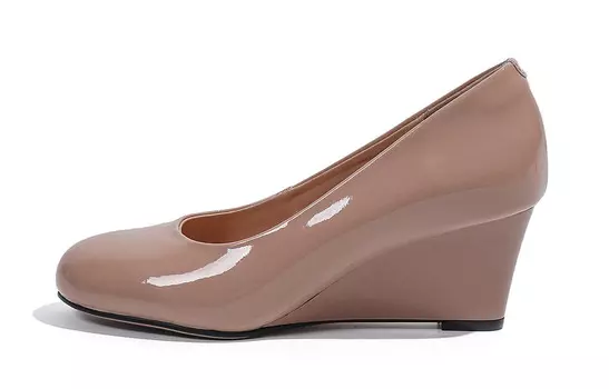 Туфли женские на высоком каблуке телесные Mulinsen, цвет Nude
