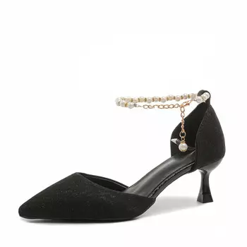 Туфли женские на высоком каблуке Xingdiman, черный