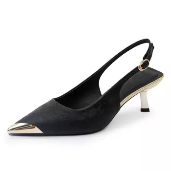 Туфли женские на высоком каблуке Yafei Xuanyu, зеленый