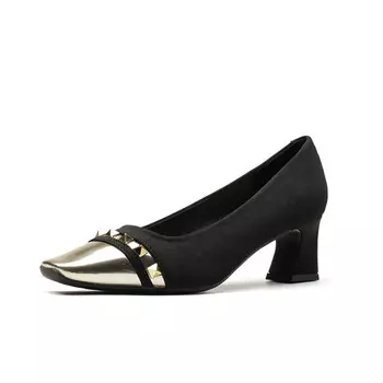 Туфли женские на высоком каблуке Yafei Xuanyu, хаки