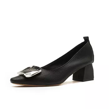 Туфли женские на высоком каблуке Yafei Xuanyu, хаки