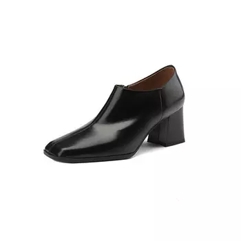 Туфли женские на высоком каблуке Yikefei, черный