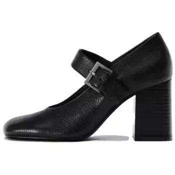 Туфли женские на высоком каблуке Zara, черный