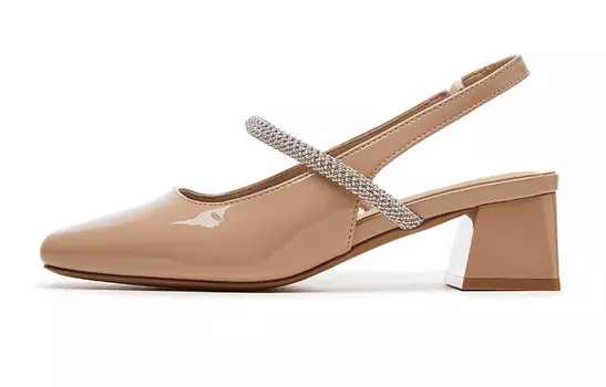 Туфли женские на высоком каблуке Zgr, цвет Apricot