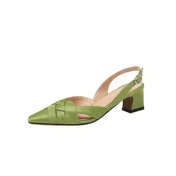 Туфли женские на высоком каблуке Zi Xiao, цвет Champagne