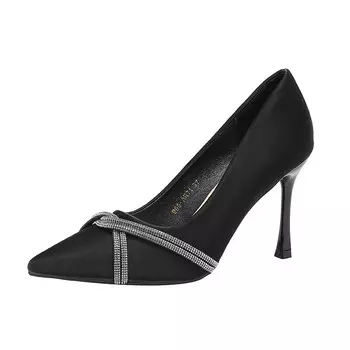 Туфли женские на высоком каблуке Zomila, черный