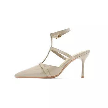 Туфли женские на высоком каблуке Zubumei, черный